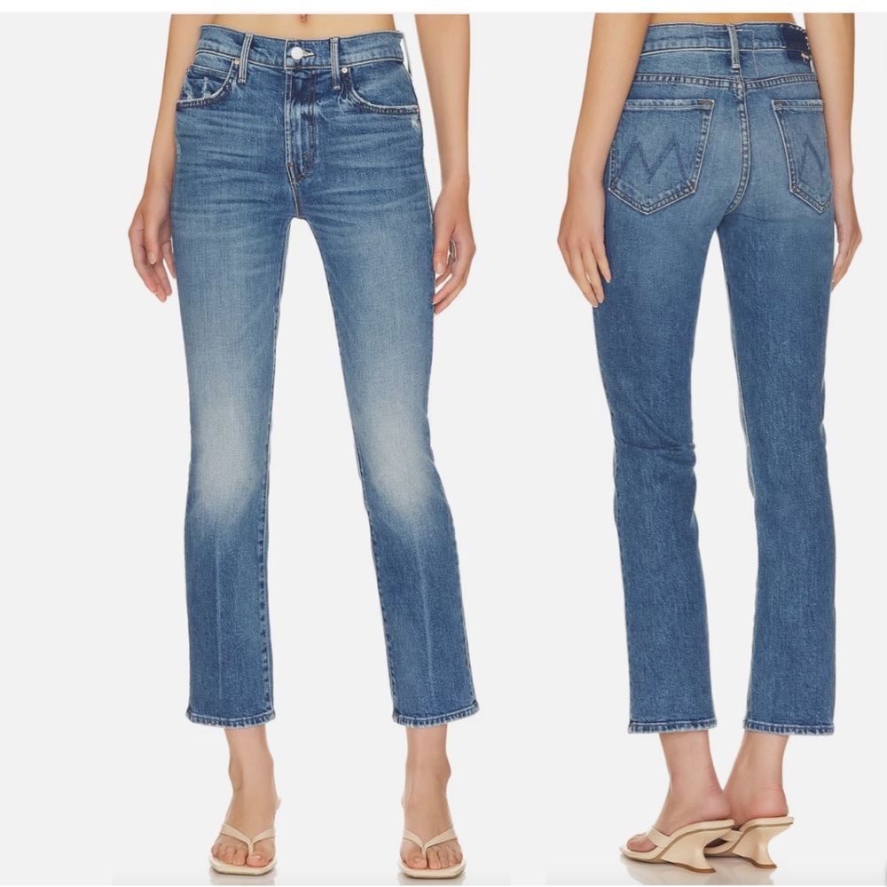 MOTHER Women's Straight Leg Jeans - Blue